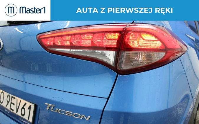 Hyundai Tucson cena 68850 przebieg: 134814, rok produkcji 2017 z Brzostek małe 191